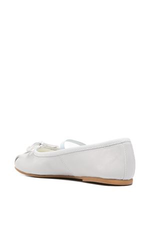 bow-detail ballerinas DOUUOD KIDS | BAL579GRIGIOPERLA